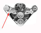 132r Alan Grove Bracket Sb Chevy Swp Low Profile Passenger Side