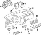 20921712 Oem Genuine Control Gmcchevrolet Dash Unit