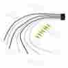 645-702 Aftermarket 2pcs 7 Wire Blower Motor Resistor Pigtail For 05-09 Chevy Trailblazer