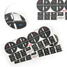 732050824601 Unbranded Car Ac Dash Button Repair Kit Stickers