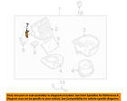 91176934 Fan-lever Motor Tracker Chevrolet Oem Gm 02-04 Blower