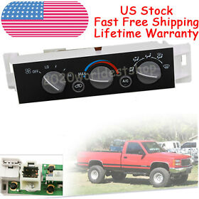 Mpnak-04976 A C Heater Climate Control Switch For Chevy C1500 C2500 C3500 K1500 Truck 96-00