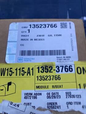 15-74917 Acdelco Oe Hvac Control Module Gm Original Equipment Fits 16-18 Chevrolet Cruze
