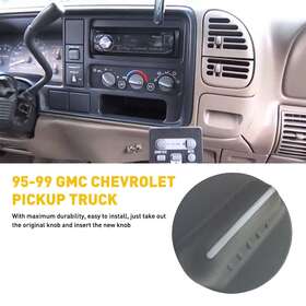 Ktxn-silverado-95-98-1pcs Auxito 1pc Control Knob Fan Speed Heater A/c For 1995-1999 Chevy Suburban Tahoe Replace