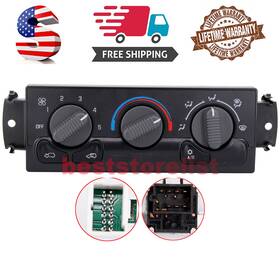 19244873 Beststorelist 606278440724 599-218 For Chevy Silverado 1500 2500 1999-2002 Ac Heater Climate Control Module