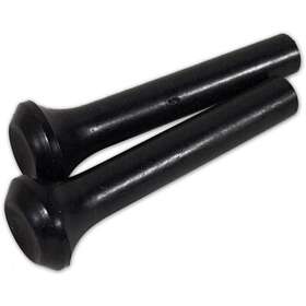 29069-bblp Ca 1972-77 Chevrolet Corvette Vent Outlet Black Knob 2/pk