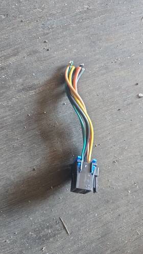 061120 Chevrolet 06-11 Chevy Hhr A/c Heater Climate Fan Speed Control Connector Wire Harness New