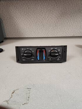 Chevrolet 103081213043j3 2003 Chevy Impala Temp A/c Climate Control Hvac Rear Defrost