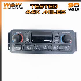 19329965 Chevrolet 98-99 Corvette C5 Dual Zone Ac Heater Climate Switch Control Unit Oem