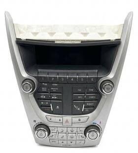 20906742 Chevrolet 2010-2011 Equinox Radio Control Panel With Screen
