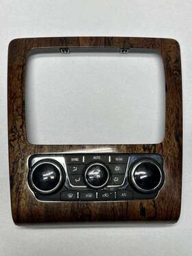 22814379 Chevrolet 2013-2016 Traverse Ac/heat Auto Control Temperature Radio Bezel Oem