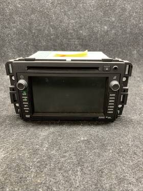 22884233 Chevrolet 2010 2011 2012 Traverse Am Fm Cd Player Radio Receiver Oem
