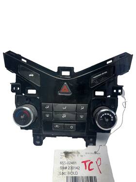 230142 Chevrolet 2012-2016 Chevy Cruze Ac Heater Temperature Climate Control Switch Oem