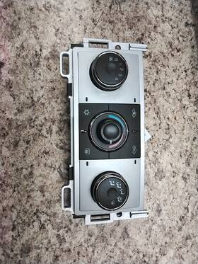 289116119 Chevrolet 09 Chevy Malibu Heater A/c Control
