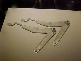 3136043 Chevrolet 1956 Chevy Heater Control Lever -