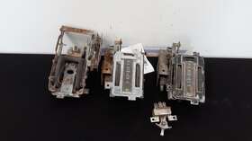 655.gm1z69 Chevrolet 1969 Chevy Corvette C3 Oem Core Lot Of 3 Temperature Hvac Climate Control Panels