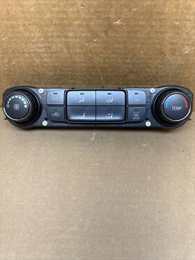 84199201 Chevrolet 2014-2019 Silverado Temperature Climate Ac Heater Control Oem