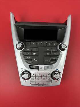 90025-295 Chevrolet 2010-2012 Equinox Radio Switch Climate Control Panel