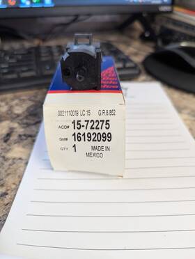 9599c1500 Chevrolet 95 - 99 Chevy C1500 Havac A/c Heat Blower Motor Fan Speed Control Switch Oem New