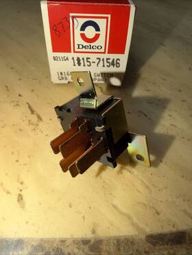 16068778 Delco 15-71546 Nos Hvac Temperature Control Switch 82-92 Chevy Camaro