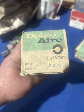 Delco 7311618 Nos Gm / 15-7405 Auto Temp Ac Climate Control Amp 1970-1971 Chevrolet