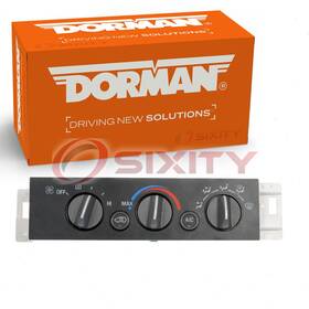 Sx-6243 Dorman - Oe Solutions Front Hvac Control Module For 1996-2000 Chevrolet K3500 Heating Air Rg
