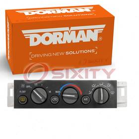 Sx-9797 Dorman - Oe Solutions Front Hvac Control Module For 1996-2000 Chevrolet C3500 Heating Air In