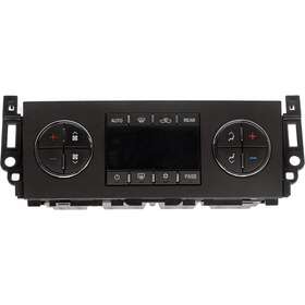 Hlx-dor599-142-cl360a50 Dorman Product For Chevy Tahoe 2010 2011 Climate Control Module Front Black Housing 15116311