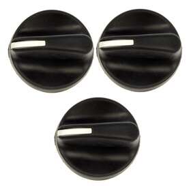 Hlx-dor702-5402cd-cl360a51 Dorman Product For Chevy Cavalier 2005 Hvac Heater Control Knob 3 Pieces Black Plastic