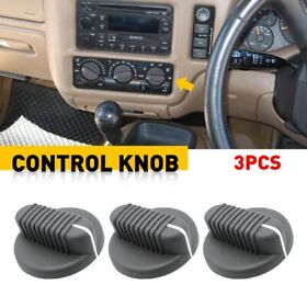 Ktxn-blazer-98-05 Fit For 1998-2004 Chevy S-10 Blazer Control Knobs Heater A C Fan 3pcs New