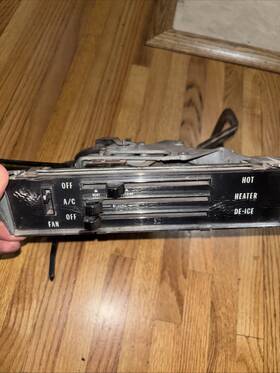 3909043 General Motors 1968 1969 Chevy Chevelle A/c Heater Air Condition Control Switch El Camino Oem 3909043 General Motors 1968 1969 Chevy Chevelle A/c Heater Air Condition Control Switch El Camino Oem