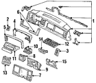 15169225 Genuine Unit Oem Gmcchevrolet Control Dash