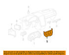 25783272 Gm Chevrolet Unit Control 05-06 Uplander-dash Oem