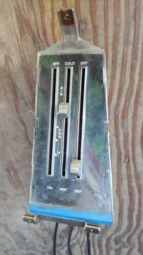 Gm 3946920 Chevy Camaro Z28 Nova Ss Ac Heater Dash Control Cable Air Monte Carlo