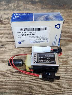 Gm 96858794 New Oem Chevy Aveo 2004-2006 Transmission Shift Interlock Solenoid