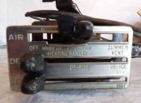 891897 Gm Chevy Chevrolet 1953 1954 Bel Air Temperature Heater Cable Control