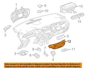 84426647 Gm Oem Chevrolet Heater Control