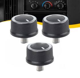 Autop927 Gof For 2008-2017 Chevrolet Express Van Savana A/c Heater Temp Control Knob Gm 3pcs