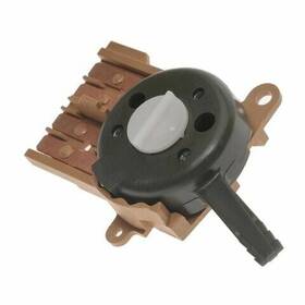 Karparts360 Alx-pau-si-hs-205-cla2 For Chevy K2500/k1500/k3500 1990 1991 A/c And Heater Blower Motor Switch Metal