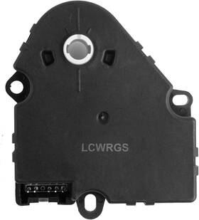 156006 Lcwrgs Hvac Blend Door Actuator Compatible With 2003-2014 Chevy Avalanche Black