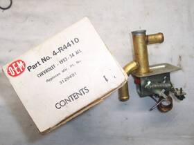 3129491 O.e.m. Products Company 4-r4410 Heater Water Control Valve - 1953 And 54 Chevrolet Replaces Gm