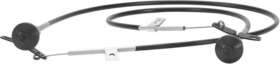 Tf500213 Old Air Products 1956 Chevrolet Vent And Defrost Control Cable Set With Ribbed Knobs