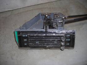 3919502 Original Gm Chevrolet 1968 Impala Caprice Heater Control With Cables 68