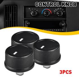 Xpd-myx-78483 Oxilam-advanced 3pcs Control Knobs Dials Heater A/c Fan For 2008-2021 Chevrolet Express 09 10 11