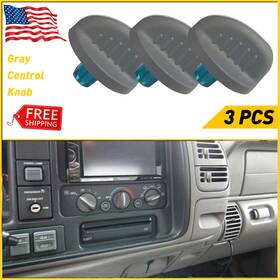 Xpd-myx-81155 Oxilam 3pcs Heater A/c Control Knob For 1995-1998 Chevy Silverado 1500 2500 3500