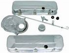 R3026 Racing Valve - Dress-up Engine Tall Chevy Power Kit Bb Cover Chrome