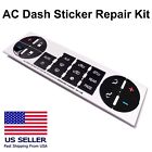 St-004 Wrenches Bones Ac Dash Button Repair Kit Decal 786071683723