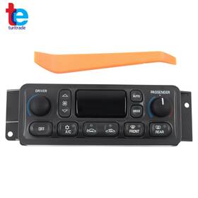Turitrade Tr108970 A/c Climate Control Module Panel Black For Chevrolet Corvette 1997-2004