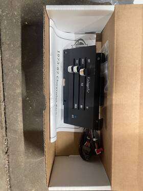 Vintage Air 473274 Surefit Control Panel Kit For Chevy Pickup 73-87