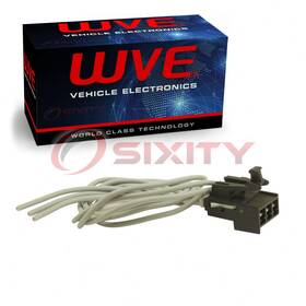 Sx-bzk2 Wve Wells Front Hvac Blower Motor Resistor Connector For 2000-2006 Chevrolet El